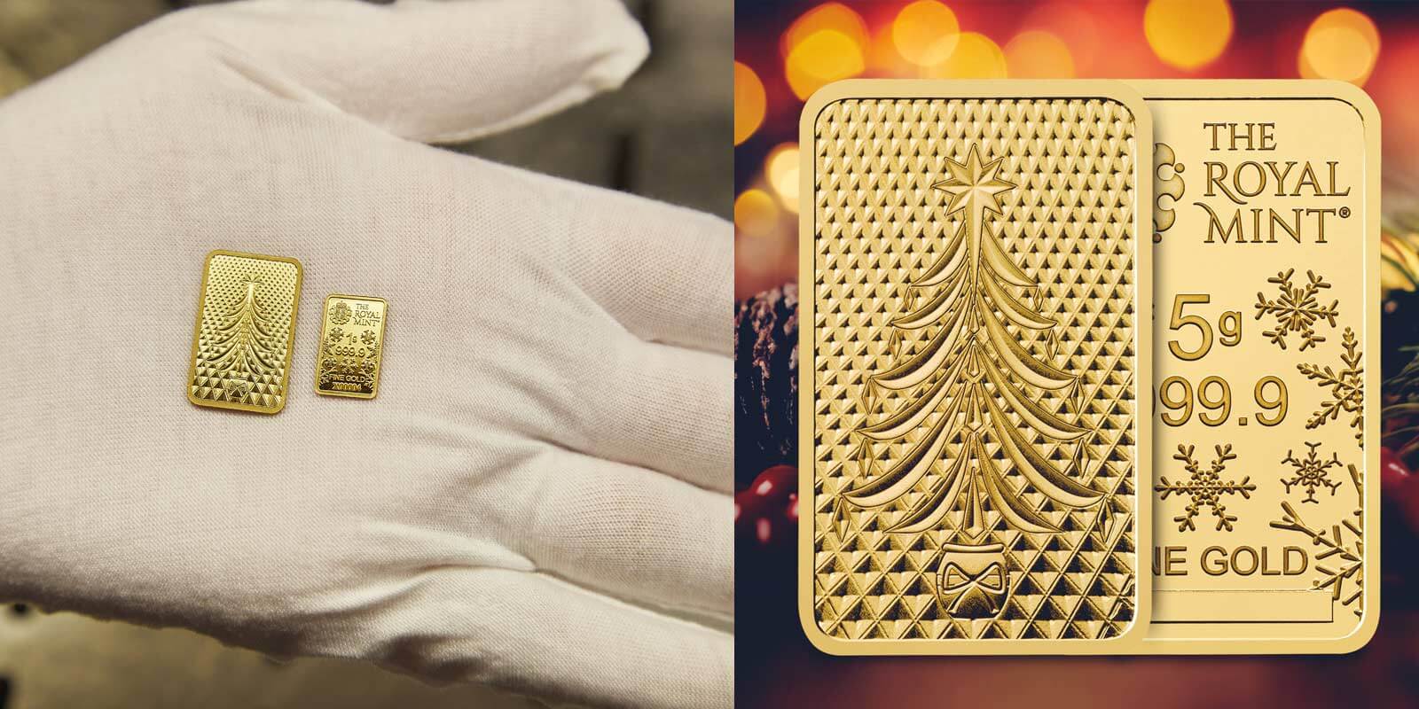 the royal mint christmas bars